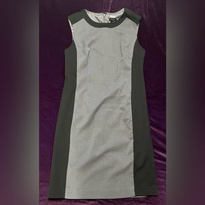Ann Taylor black and grey midi size 6